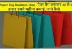 Paper Bag Business Idea