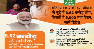 6.62 crore people are associated with this APY of Modi government